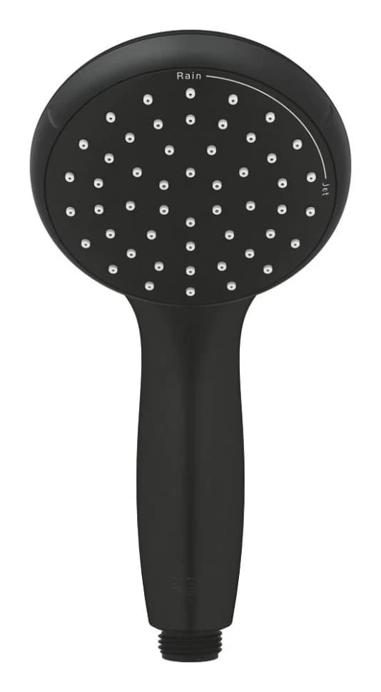 Ручной душ GROHE Vitalio Start 100 2 режима струи, черный матовый (279462430)