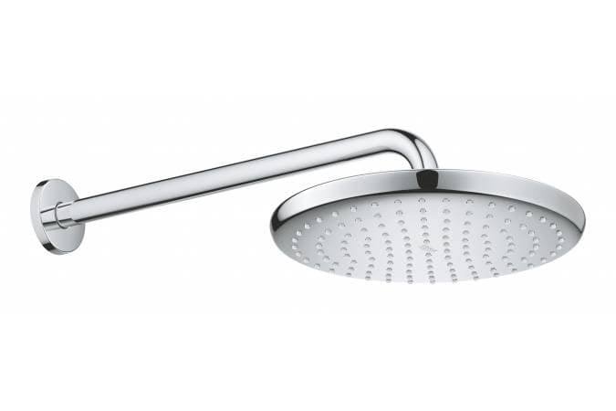 Верхний душ, круглый, кронштейн 380, хром Grohe Tempesta 250 26663000