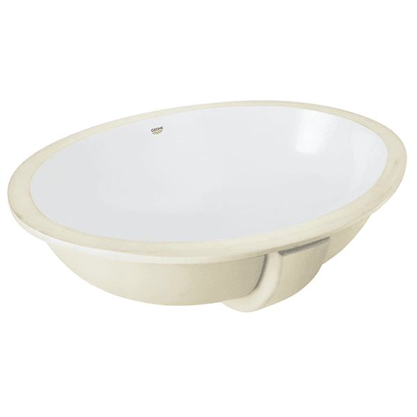 Раковина встраиваемая снизу Grohe bau ceramic 55 с переливом (560 x 420)