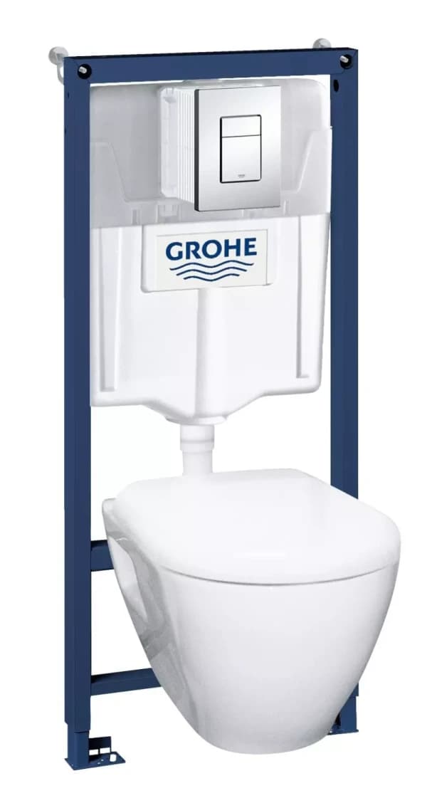 Биде GROHE Cube Ceramic подвесное, альпин-белый (3948600H)