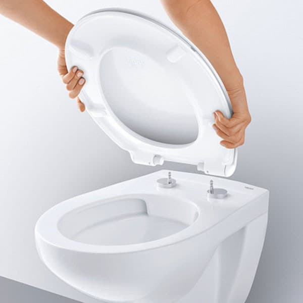 Сиденье для унитаза Grohe Bau Ceramic (без микролифта), альпин-белый (39492000)