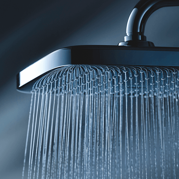Верхний душ, квадратный, кронштейн 380, хром Grohe Tempesta 250 Cube 26682000
