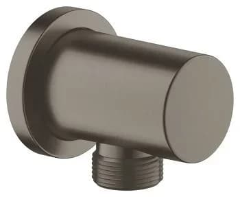 Подключение для душевого шланга GROHE Rainshower темный графит глянец (27057A00)