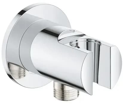 Подключение для душевого шланга GROHE Rainshower темный графит глянец (27057A00)