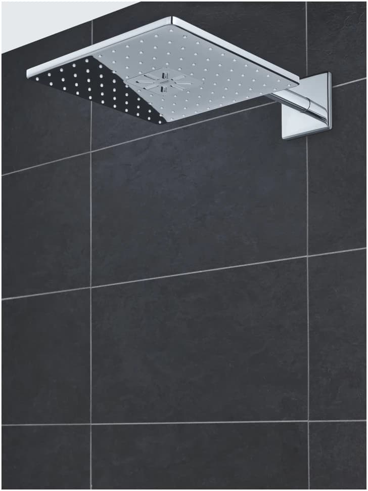 Верхний душ с кронштейном 310, 2 режима струи, хром Grohe Rainshower 310 SmartActive 26479000