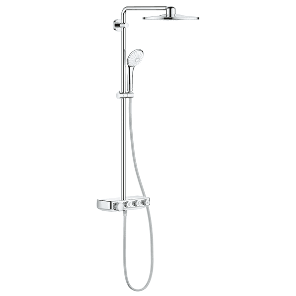 Душевая система с термостатом, хром Grohe Euphoria SmartControl System 310 Cube Duo 26508000