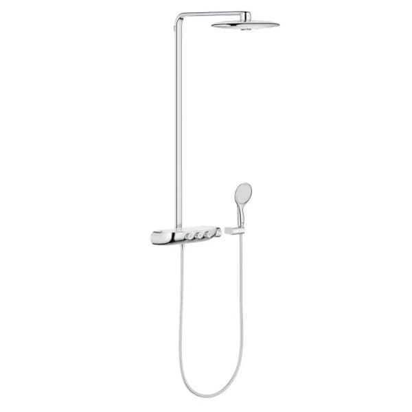Душевая система с термостатом, хром Grohe Euphoria SmartControl System 310 Cube Duo 26508000