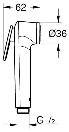 Grohe 27512001 Tempesta-F Trigger Spray 30