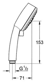 Grohe душевой набор (гарнитур) 200 27394002