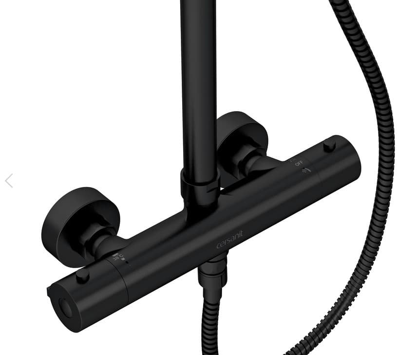 Cersanit душевая стойка BRASKO BLACK 63112