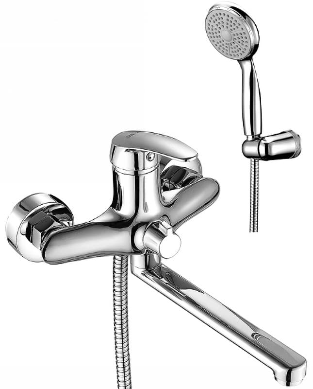 Смеситель для ванны Lemark LM0417C, латунь, цвет хром