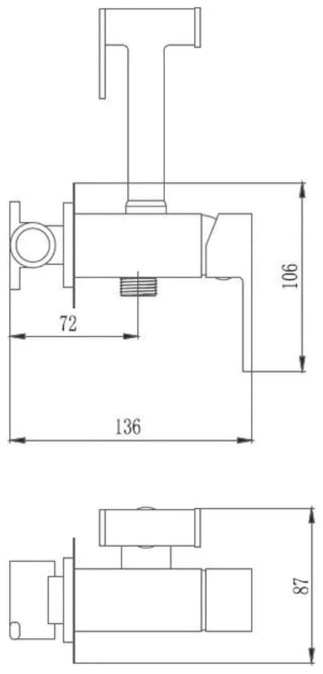 Haiba гигиенический душ HB5511