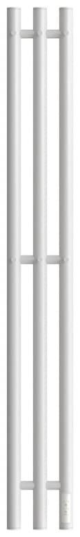 Полотенцесушитель электрический POINT Деметра PN12822W П3 120x1200 диммер справа, белый, I-образный 12x120 см