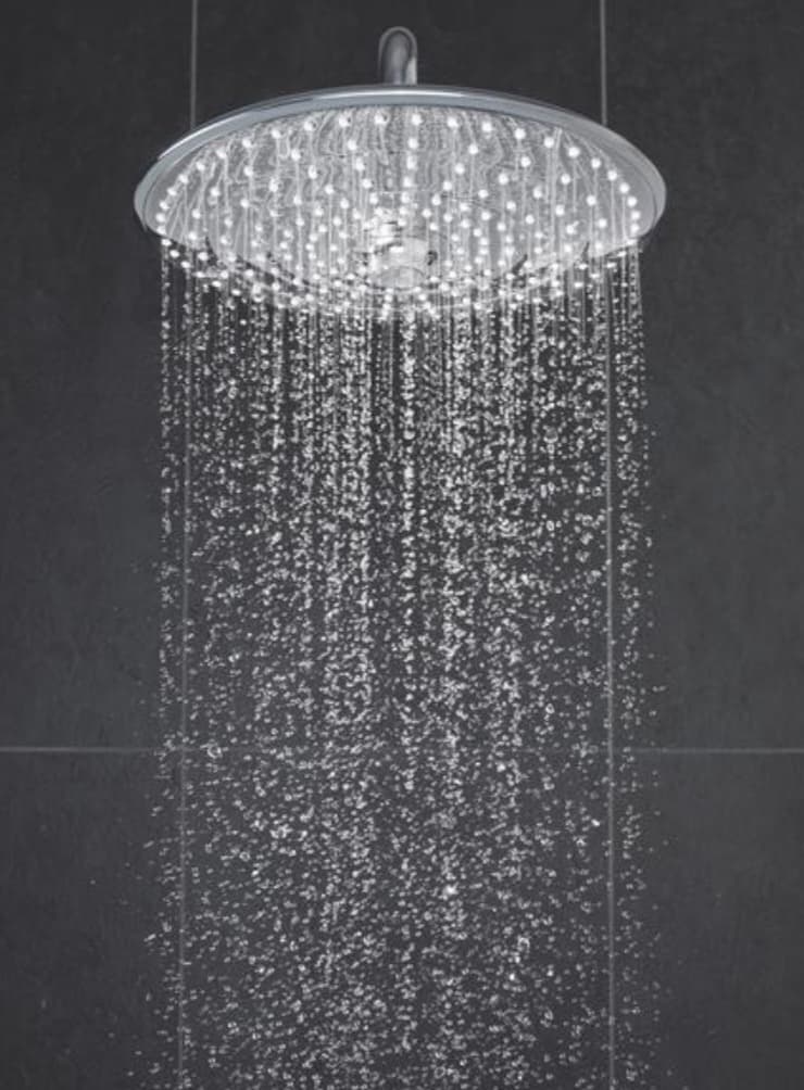 Grohe верхний душ Верхний душ GROHEEuphoria 260 с потолочным душевым кронштейном 142 мм, 3 режима струи 26461000, металл