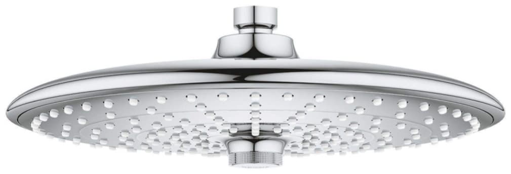 Grohe верхний душ Верхний душ GROHEEuphoria 260 с потолочным душевым кронштейном 142 мм, 3 режима струи 26461000, металл