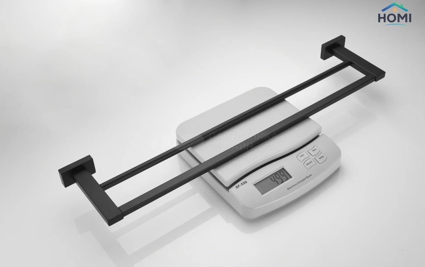 Belz держатель Linear DuoBar L62 1 шт, нержавеющая сталь