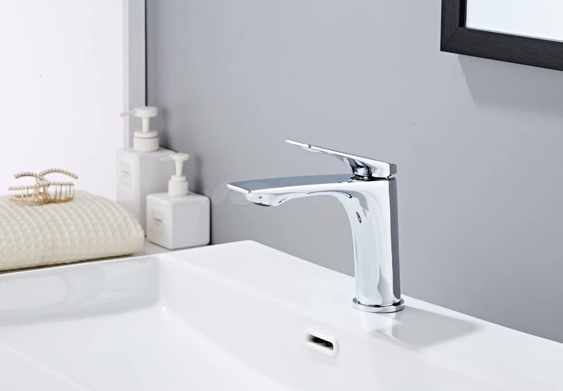 Смеситель Haiba Lumex Chrome C113, латунь, цвет хром