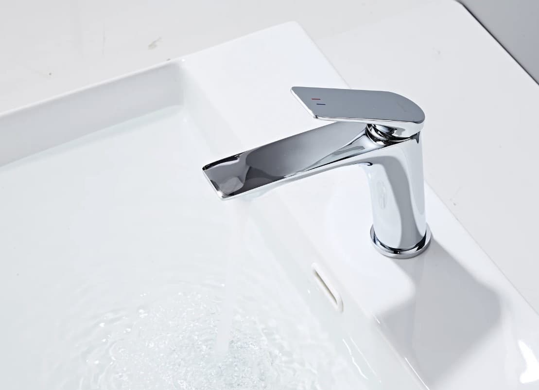 Смеситель Haiba Lumex Chrome C113, латунь, цвет хром
