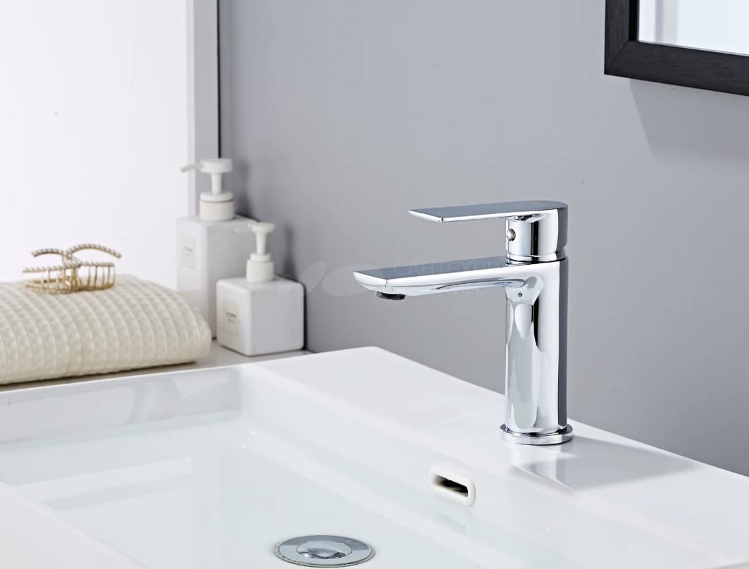 Смеситель Haiba Lumex Chrome C101, латунь, цвет хром