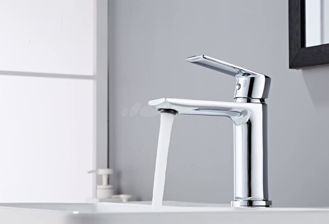 Смеситель Haiba Lumex Chrome C101, латунь, цвет хром