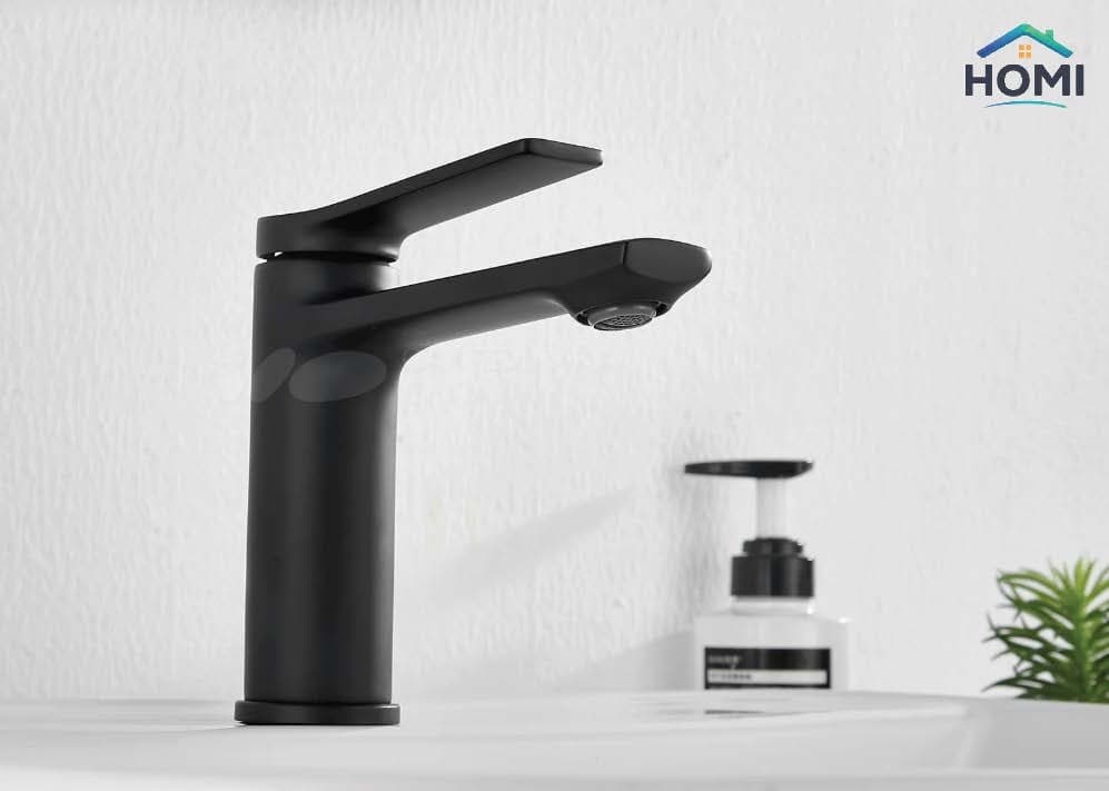 Смеситель Belz MIX-L110B Contrast, латунь, цвет черный