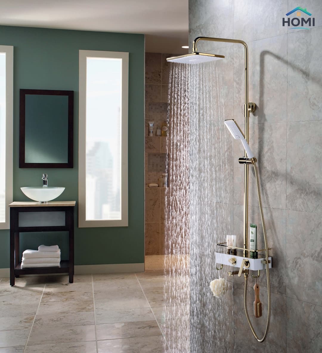 Lemark душевой набор (гарнитур) Rain Bath WG
