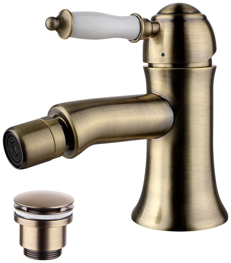 Смеситель Lemark Bronze Vintage Line Bidet, латунь, цвет бронзовый