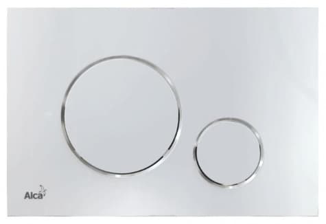Alcaplast кнопка смыва Кнопка смыва для инсталляции Chrome Gloss Dual