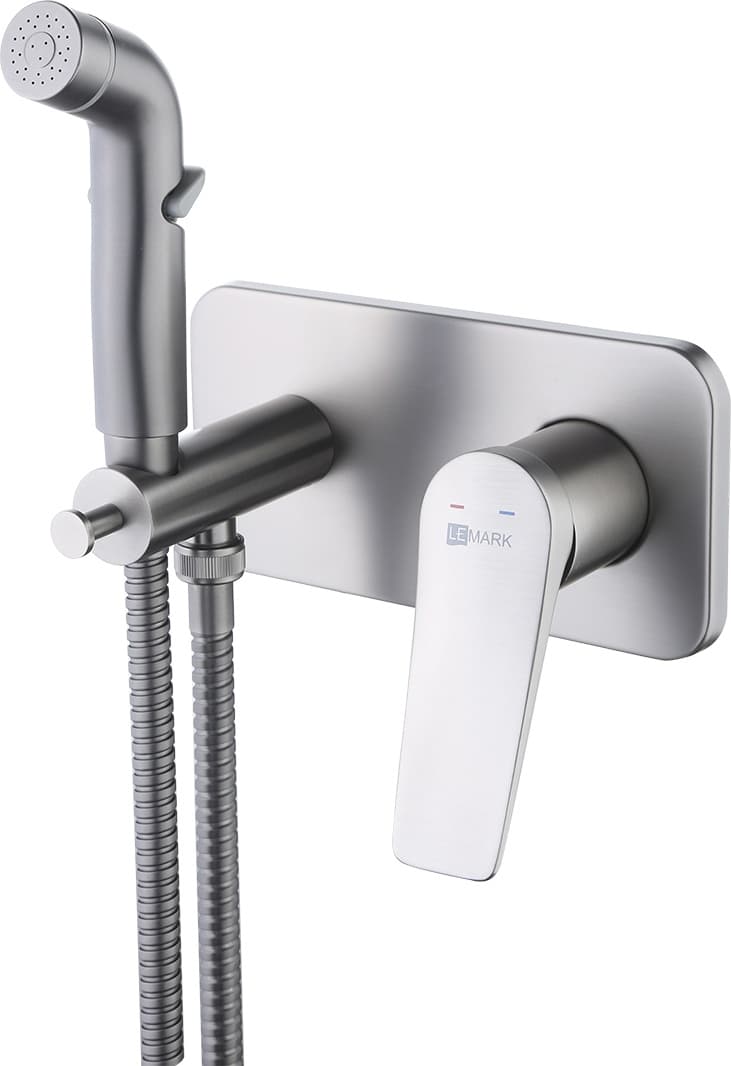 Смеситель Lemark XNORB 3720LMGM, нержавеющая сталь, цвет хром