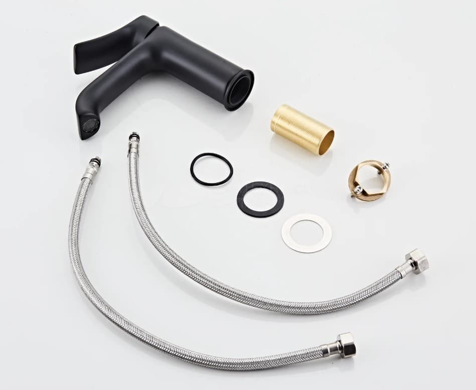 Смеситель Haiba HB105BL, латунь, цвет черный