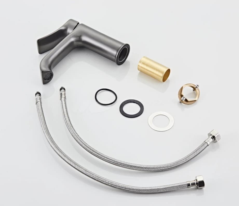 Смеситель Haiba HB105GR, латунь, цвет графит