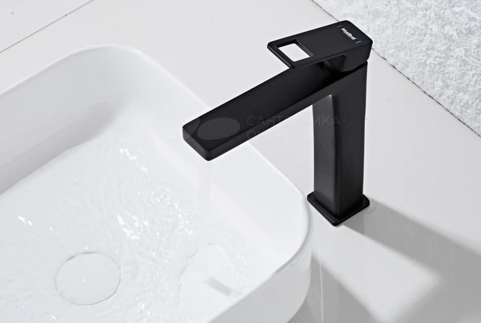 Смеситель Haiba HB116BL, латунь, цвет черный