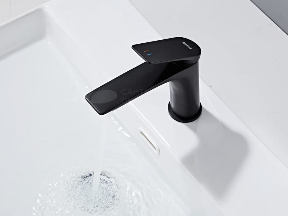 Смеситель Haiba HB108BL, латунь, цвет черный
