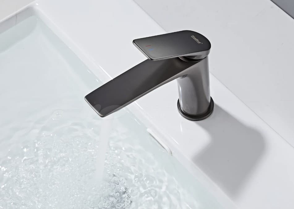 Смеситель Haiba HB108GR, латунь, цвет графит