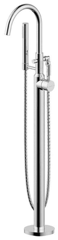 Смеситель BRAVAT F650D9, латунь, цвет хром