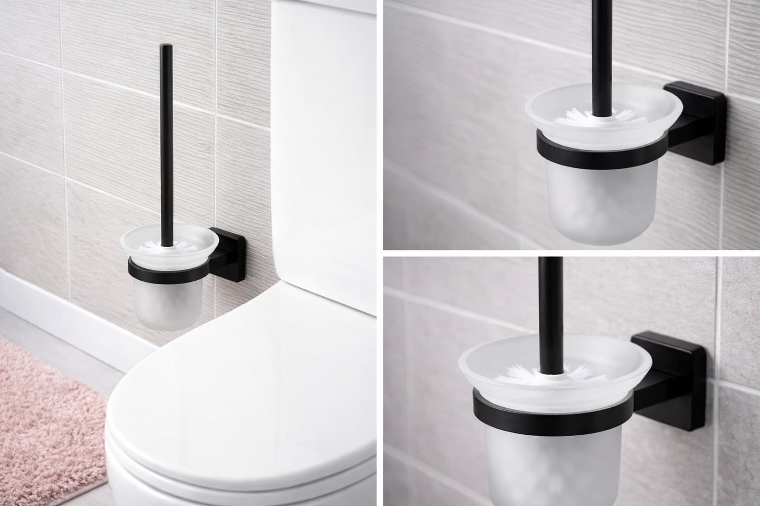 Ершик Haiba Clean H90, нержавеющая сталь, стекло