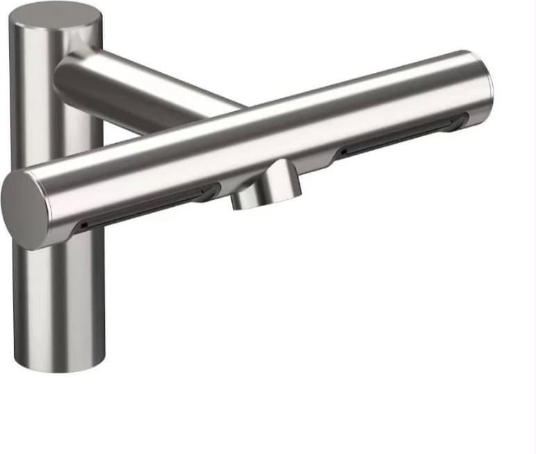 Смеситель Belz SF1204-A, нержавеющая сталь, цвет брашированная сталь