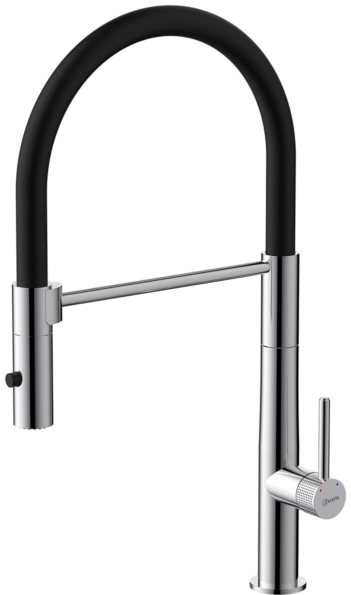 Смеситель Lemark LM4708TSB-C, нержавеющая сталь, цвет хром