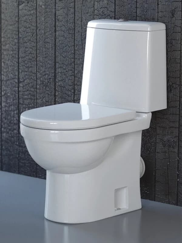 Напольный унитаз Sanita Luxe Next WC.CC/Next/2-DM/WHT.G/S1, крышка микролифт