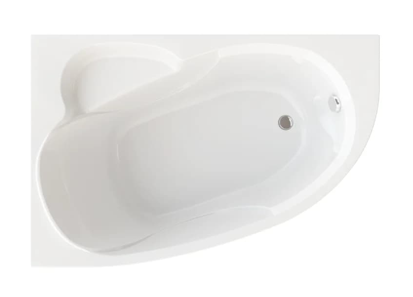 Ванна акриловая Triton OMP Кайли Щ0000048090/Щ0000048091, 150 x 100 см, левая/правая, белая