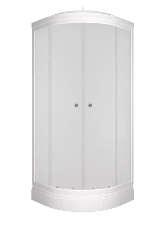 Душевая кабина Triton Ультра Щ0000064622, 80 x 80 см, поддон А 17 см, стекло Вельвет, профиль белый