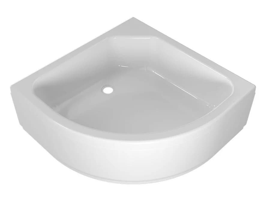 Поддон душевой Triton Щ0000072394, 80 x 80 см, ПД20 средний 31 см, четверть круга, белый