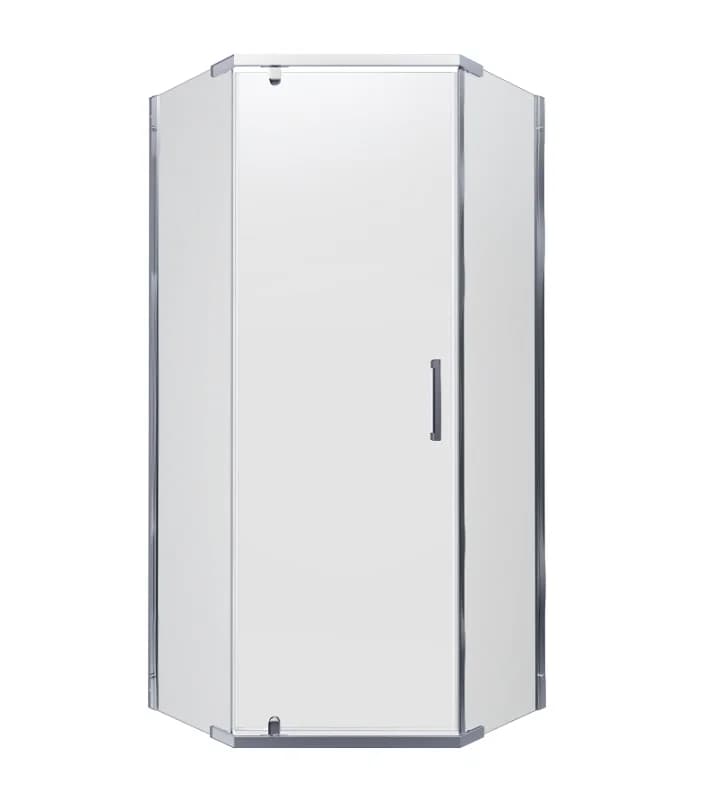 Душевой уголок Triton Дека Щ0000053608, 90 x 90 см, стекло прозрачное, профиль хром