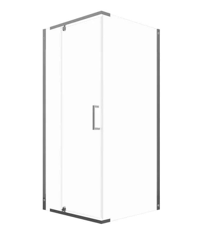 Душевой уголок Triton Терра Щ0000053609, 90 x 90 см, стекло прозрачное, профиль хром