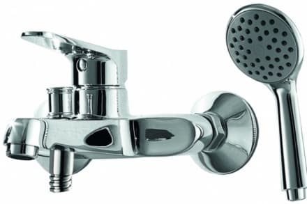 Смеситель для ванны с душем BRAVAT F6111147C-B ECO, однозахватный