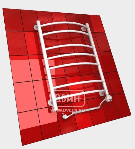 Полотенцесушитель электрический Двин 4627170785276, лесенка 40x60 см