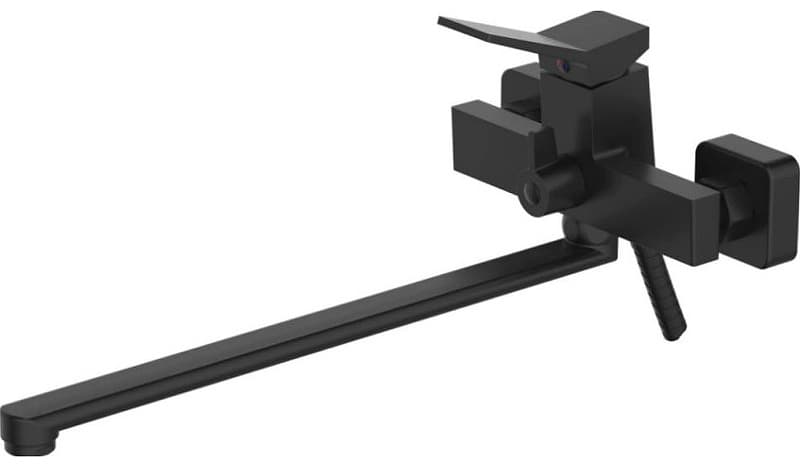 Смеситель для ванны Haiba HB22818-7, латунь, цвет черный