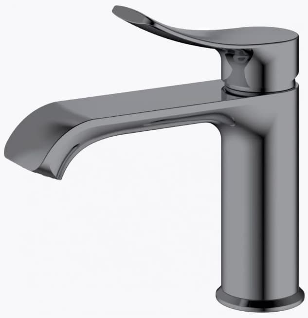 Смеситель для раковины (умывальника) Haiba HB10553-3 графит, однозахватный
