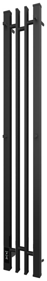 Полотенцесушитель электрический POINT PN20722B, I-образный 14x120 см