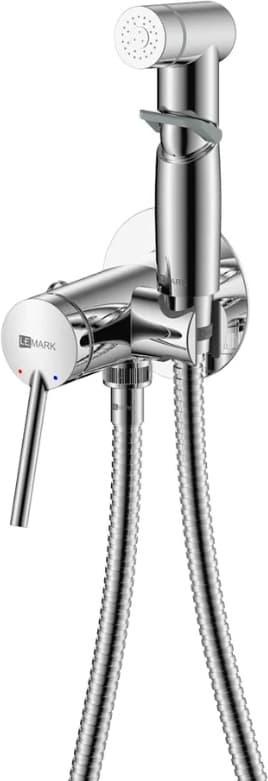 Смеситель для биде Lemark White House Lemark Minima LM3819C, латунь, цвет серебристый, хром